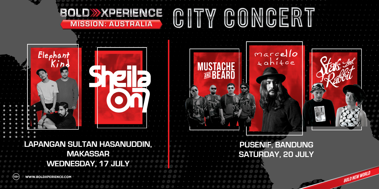 Roadshow City Concert Siap Menuju Makassar dan Bandung
